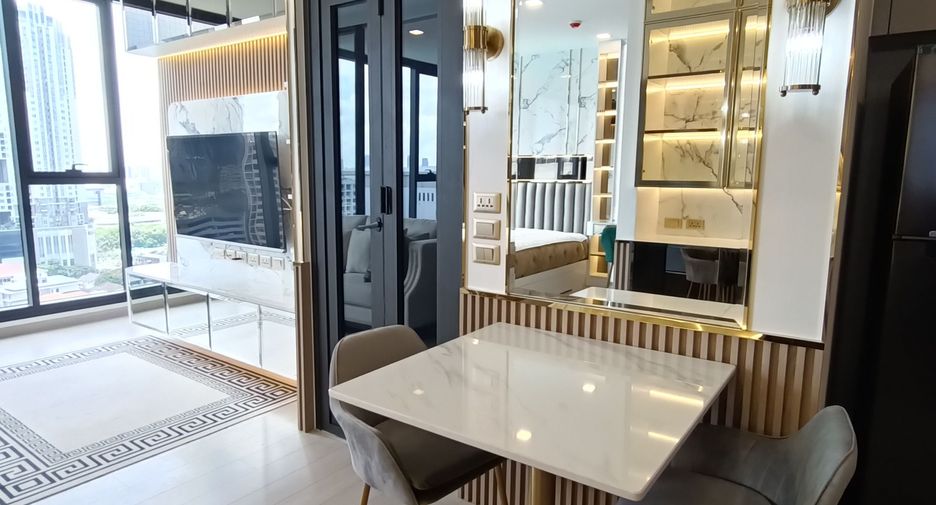 For rent 1 bed condo in Huai Khwang, Bangkok