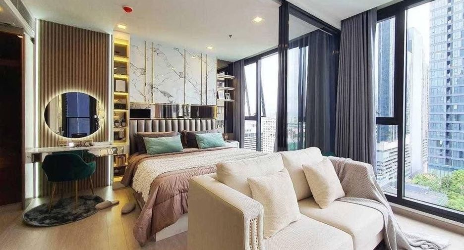 For rent 1 bed condo in Huai Khwang, Bangkok