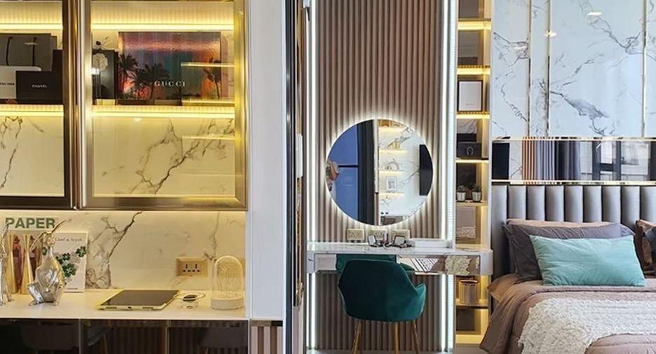 For rent 1 bed condo in Huai Khwang, Bangkok