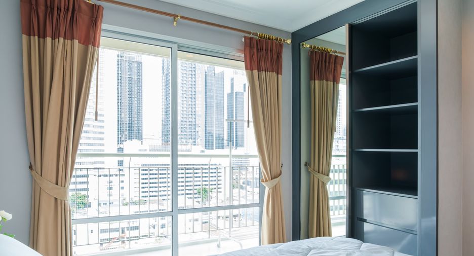 For rent 1 bed condo in Huai Khwang, Bangkok