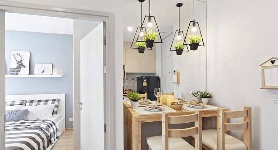 Wohnung zur Miete mit 1 Zimmer in Huai Khwang, Bangkok