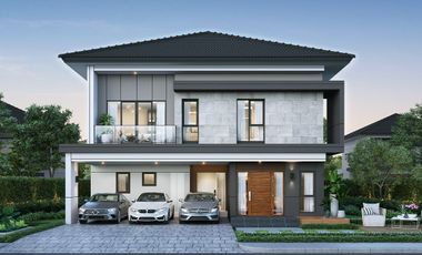 For rent 4 bedrooms house in Bang Phli, Samut Prakan