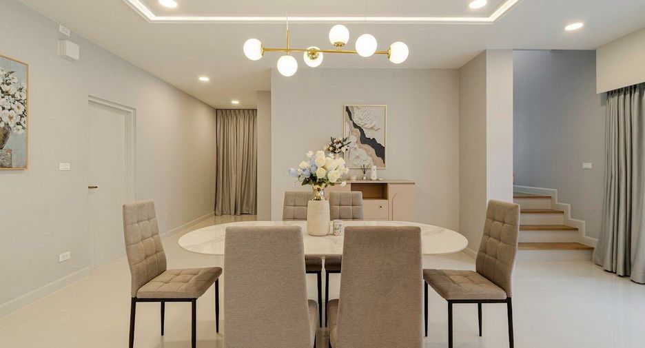For sale and for rent 4 bedrooms house in Bang Phli, Samut Prakan