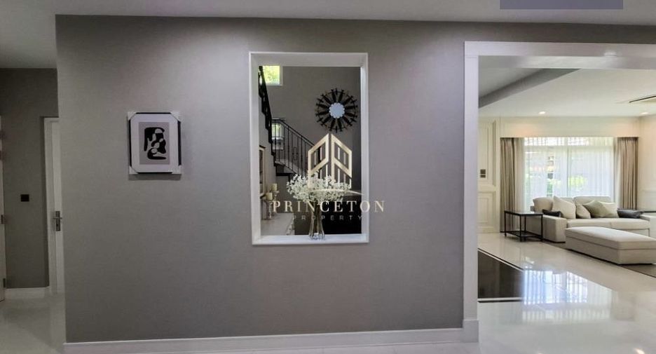 For rent 4 bedrooms house in Bang Phli, Samut Prakan