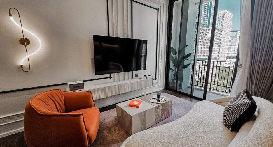 Condo en alquiler de 2 habitaciones en Khlong San, Bangkok