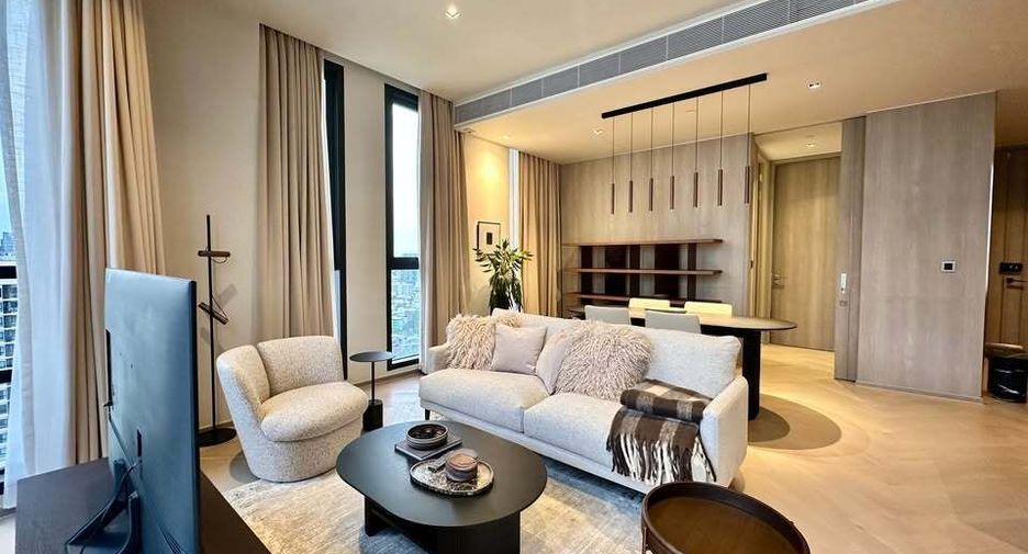 For rent 2 bedrooms condo in Sathon, Bangkok