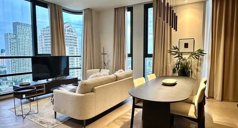 For rent 2 bedrooms condo in Sathon, Bangkok