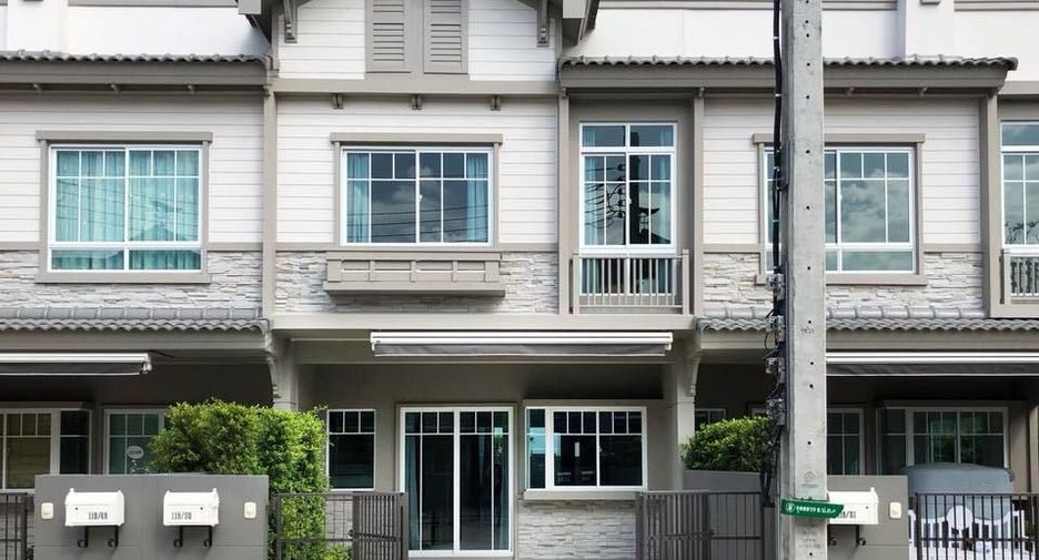 For sale and for rent 2 bedrooms townhouse in Bang Phli, Samut Prakan