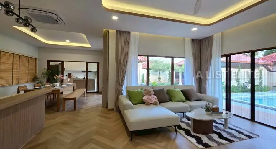 Haus zur Miete mit 4 Zimmer in Bang Lamung, Chonburi