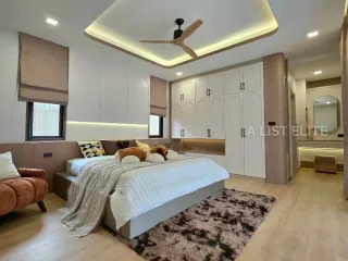 À louer 4 chambres maison à Bang Lamung, Chonburi