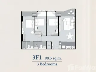For sale 3 bedrooms condo in Watthana, Bangkok