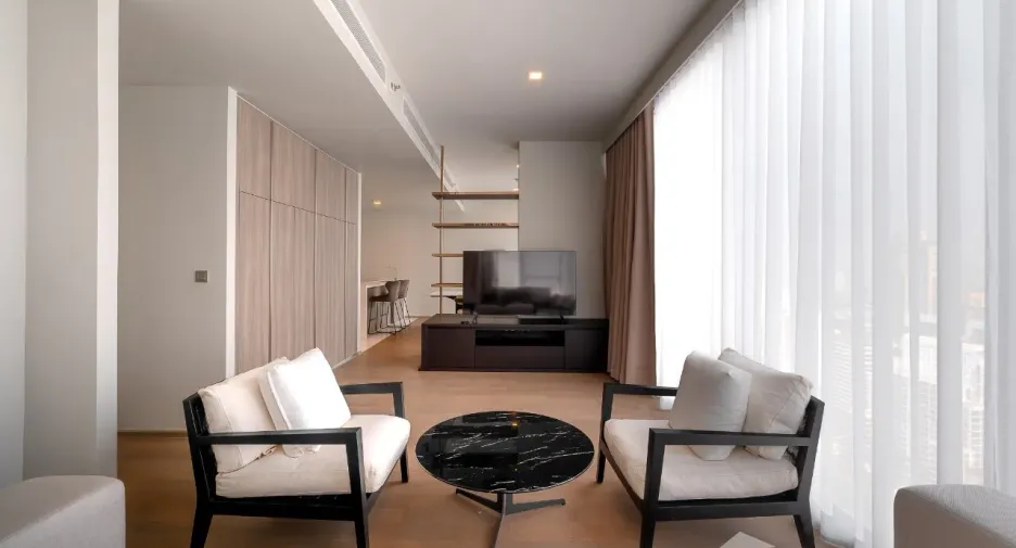 Wohnung zur Miete mit 3 Zimmer in Khlong Toei, Bangkok
