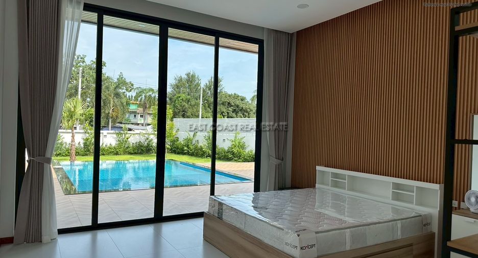 For rent 4 bedrooms house in Bang Lamung, Chonburi