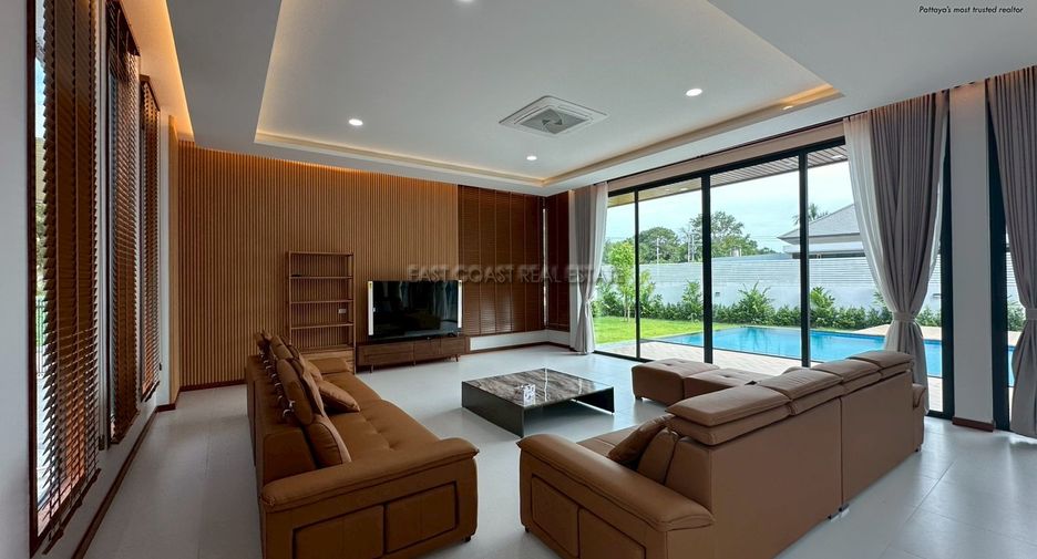For rent 4 bedrooms house in Bang Lamung, Chonburi