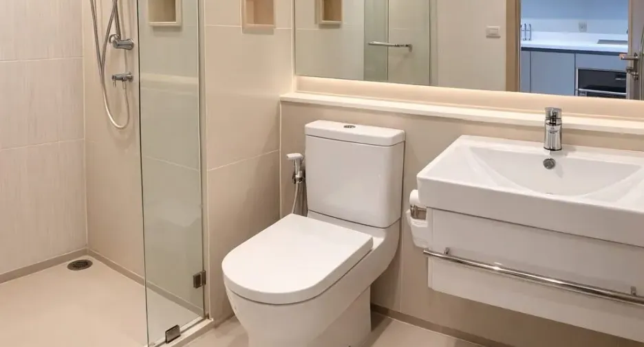 For rent studio condo in Huai Khwang, Bangkok