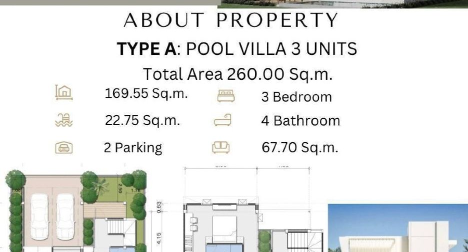 Casa en venta de 3 habitaciones en Bang Lamung, Chonburi