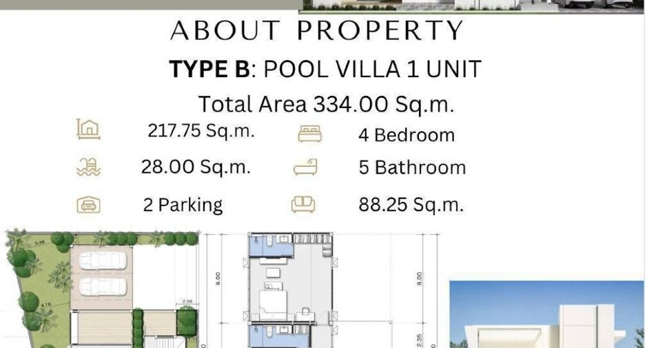 À vendre 4 chambres maison à Bang Lamung, Chonburi