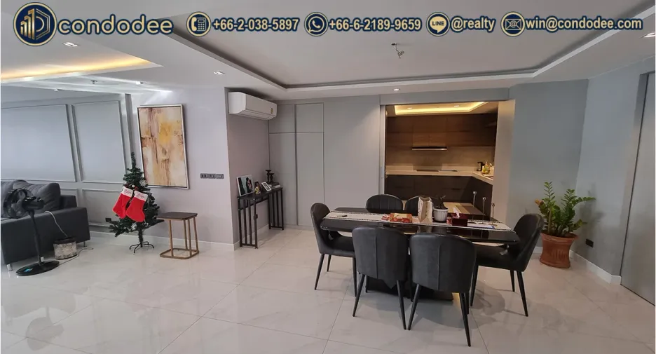 À vendre 3 chambres condo à Watthana, Bangkok