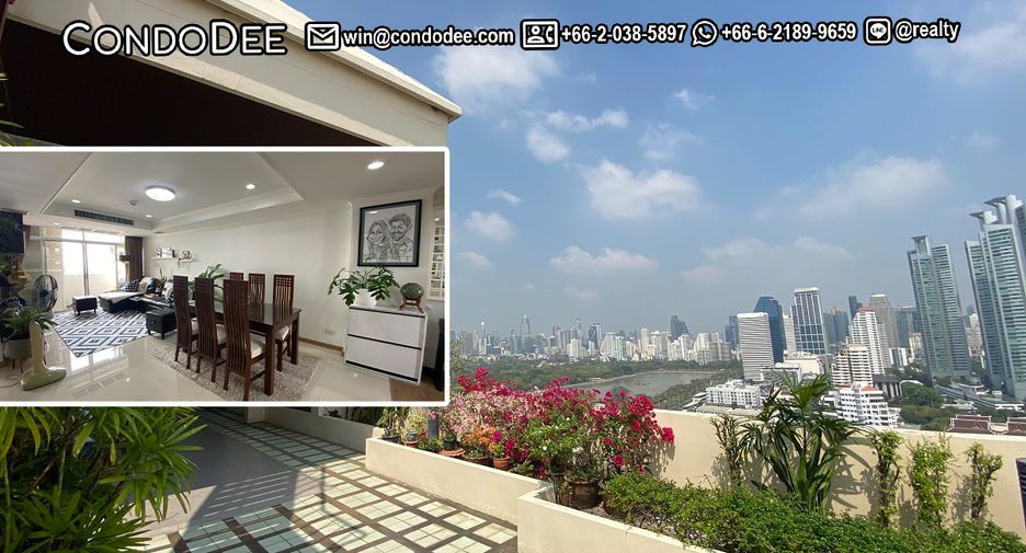 出售 3 卧室 公寓 在 Khlong Toei, 曼谷