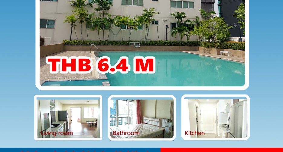 À vendre 2 chambres condo à Watthana, Bangkok