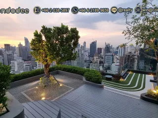 À vendre 1 chambre condo à Pathum Wan, Bangkok