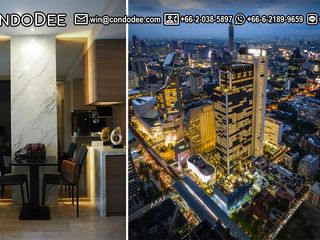 À vendre 1 chambre condo à Pathum Wan, Bangkok