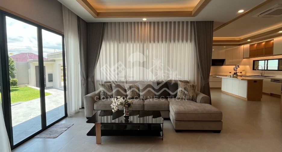 For sale and for rent 4 bedrooms house in Bang Lamung, Chonburi