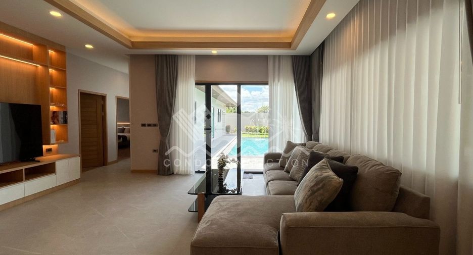 For sale and for rent 4 bedrooms house in Bang Lamung, Chonburi