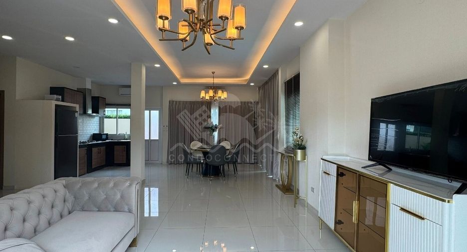 For sale and for rent 4 bedrooms house in Bang Lamung, Chonburi