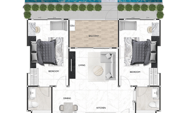 For sale 2 bedrooms condo in Bang Lamung, Chonburi