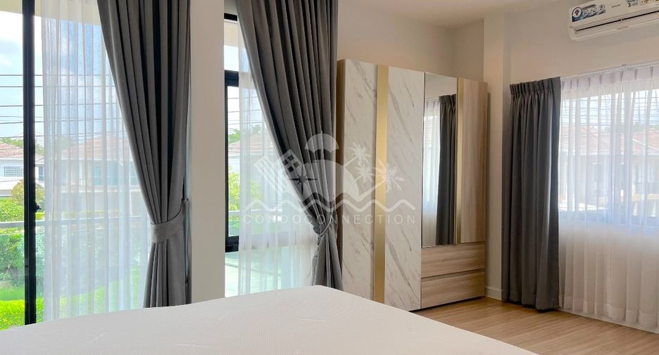 À vendre et à louer 4 chambres maison à Bang Lamung, Chonburi