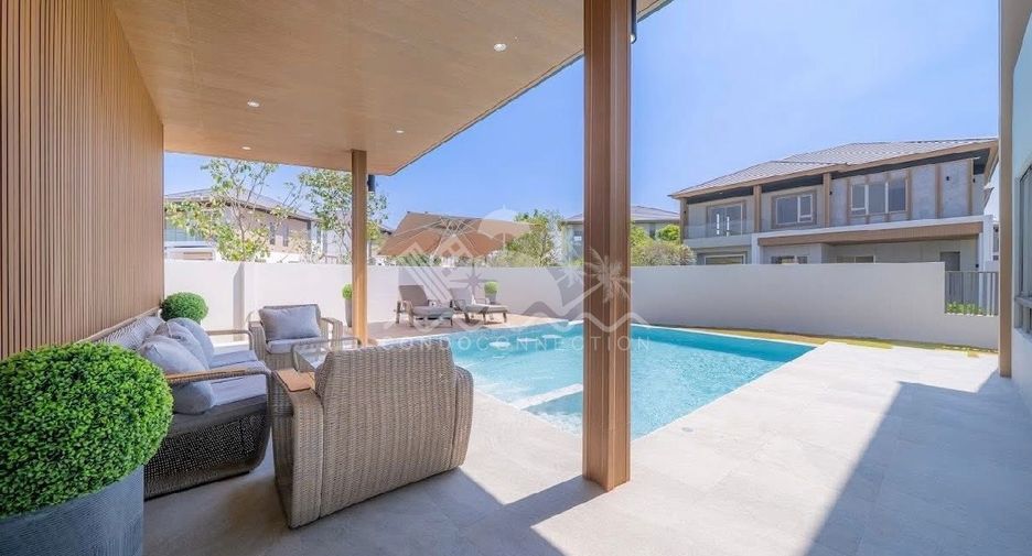 For sale and for rent 4 bedrooms house in Bang Lamung, Chonburi