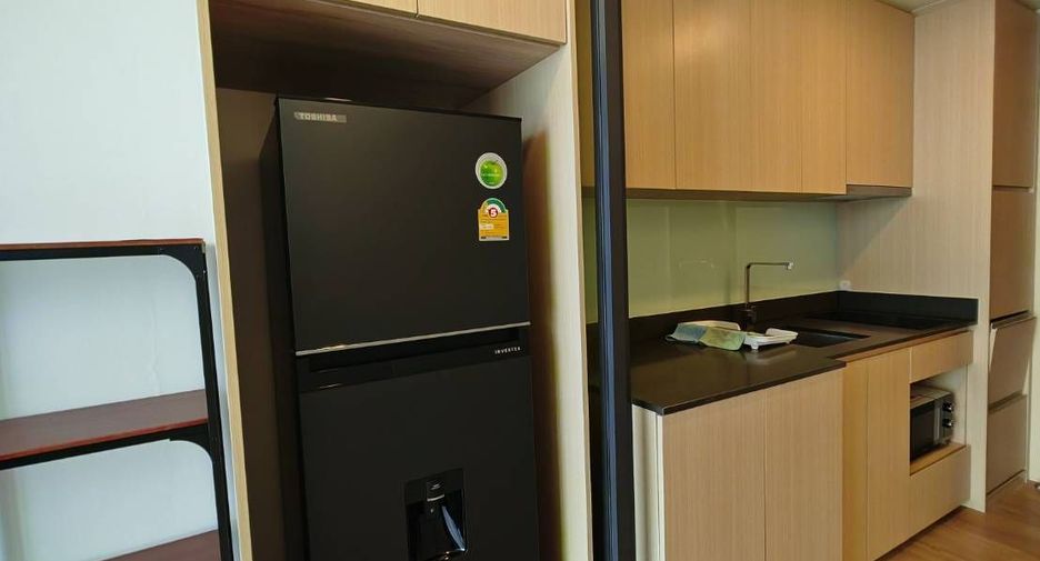 Wohnung zur Miete mit 1 Zimmer in Huai Khwang, Bangkok
