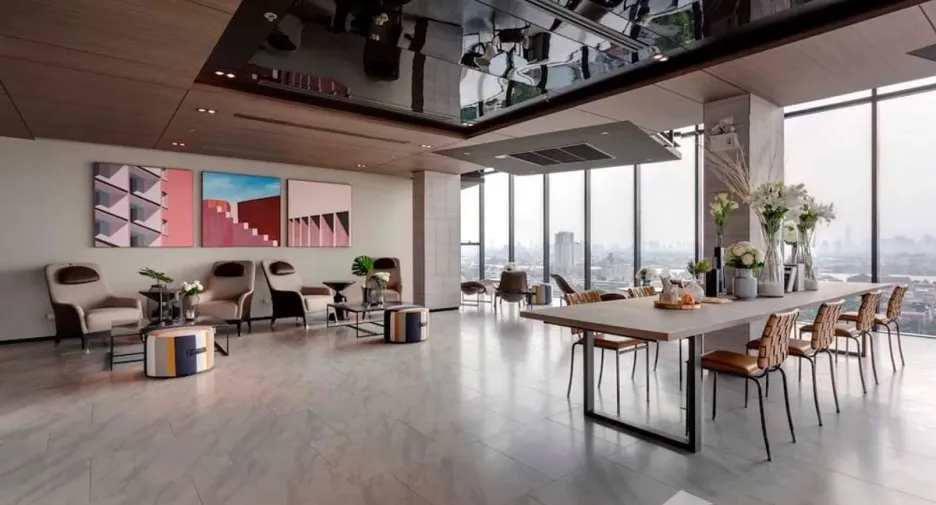 À vendre 1 chambre condo à Bang Phlat, Bangkok
