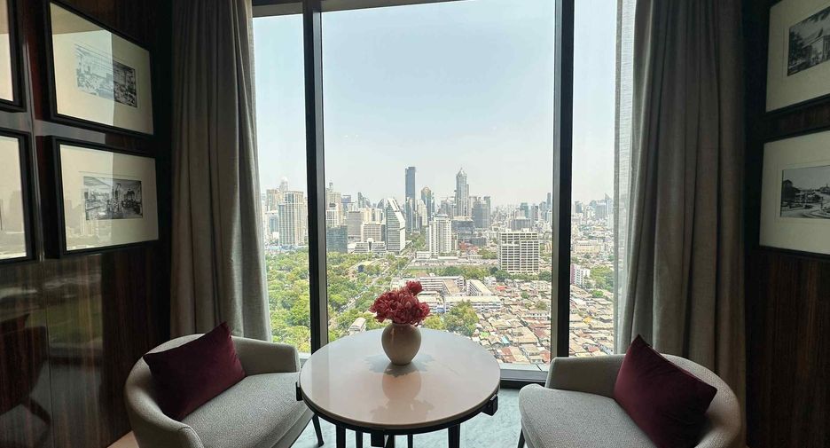 Wohnung zur Miete mit 2 Zimmer in Sathon, Bangkok