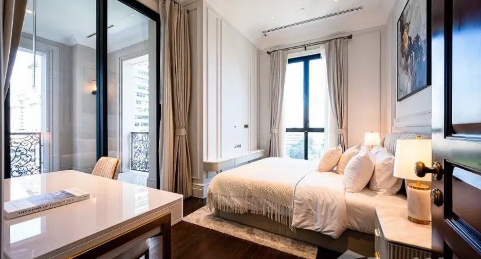 Wohnung zur Miete mit 2 Zimmer in Pathum Wan, Bangkok