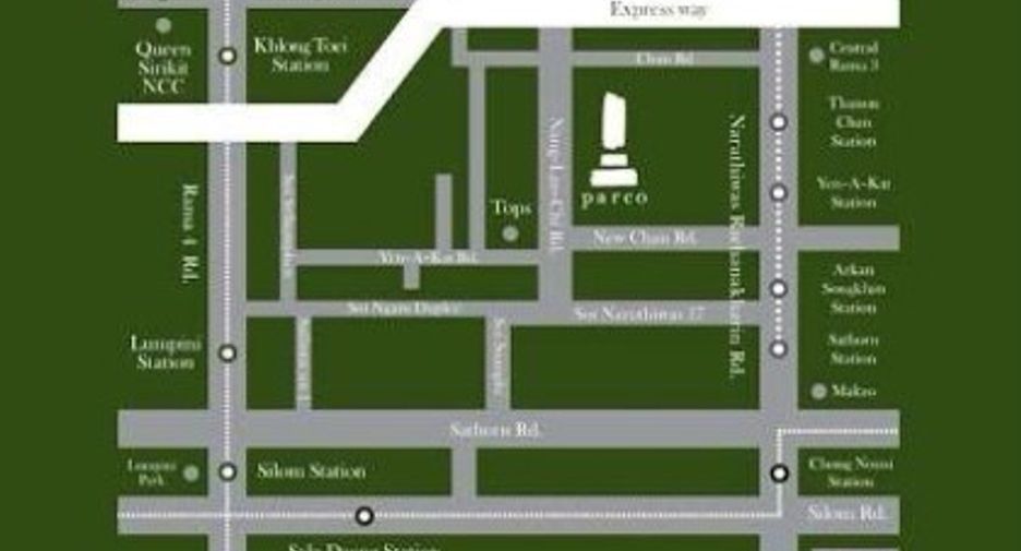 For rent 2 bedrooms condo in Yan Nawa, Bangkok