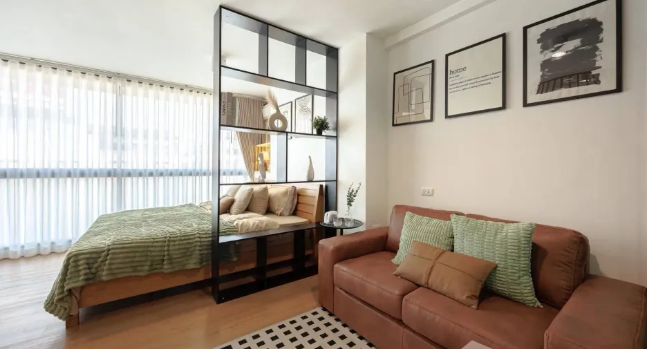 Wohnung zur Miete mit Studio in Khlong Toei, Bangkok