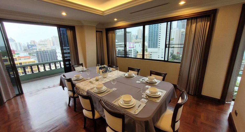 Wohnung zur Miete mit 4 Zimmer in Pathum Wan, Bangkok