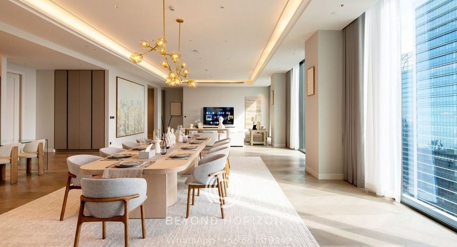 For rent and for sale 3 bedrooms condo in Sathon, Bangkok