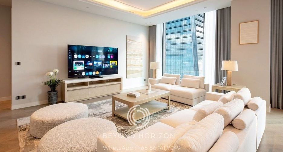 For rent and for sale 3 bedrooms condo in Sathon, Bangkok