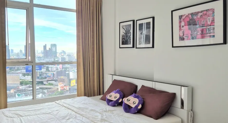 À vendre et à louer 2 chambres condo à Ratchathewi, Bangkok
