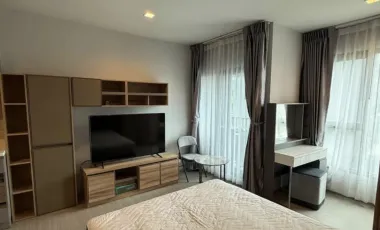 For rent studio condo in Huai Khwang, Bangkok