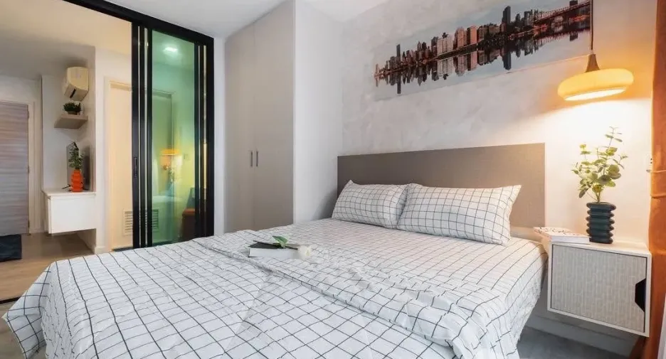 For rent 1 bed condo in Mueang Samut Prakan, Samut Prakan