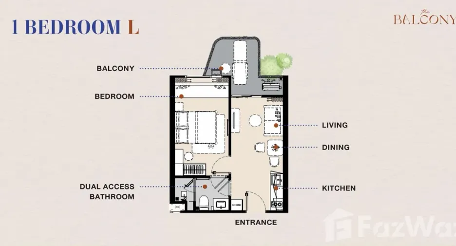 For sale 1 bed condo 
