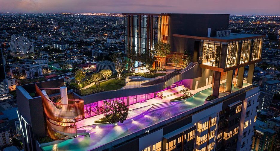À vendre et à louer 2 chambres condo à Huai Khwang, Bangkok