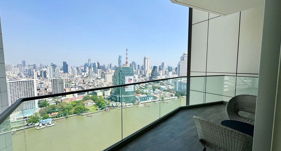 À louer 2 chambres condo à Khlong San, Bangkok