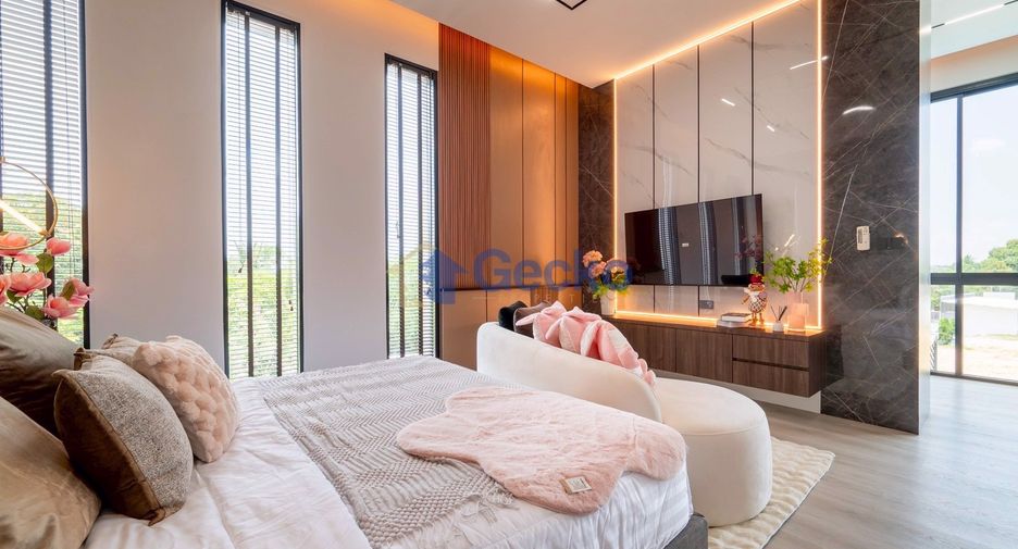 À vendre 5 chambres maison à Bang Lamung, Chonburi