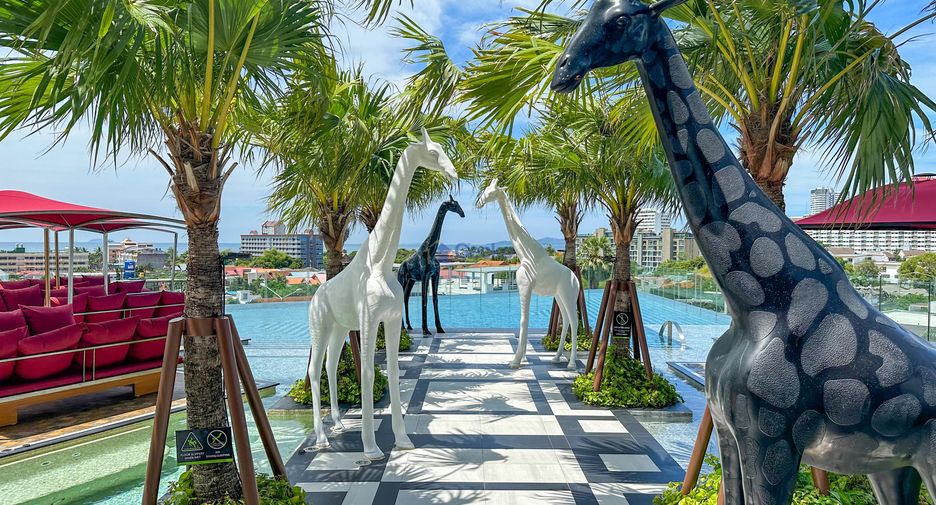 For rent and for sale 1 bed condo in Bang Lamung, Chonburi