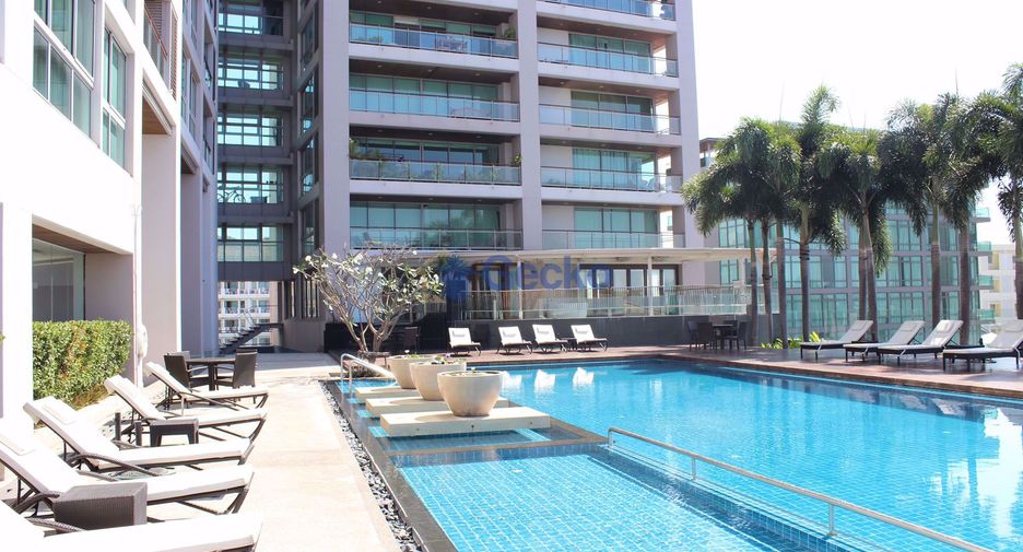 À vendre 1 chambre condo à Bang Lamung, Chonburi